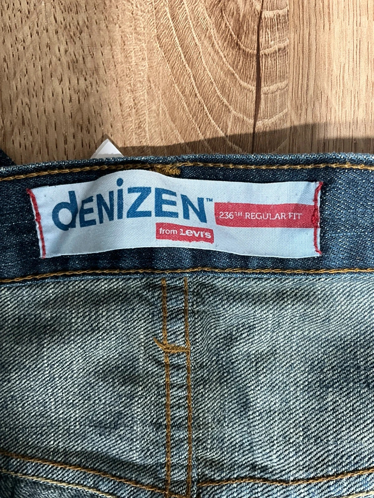 Jean  Levi's 236 Regular Fit W40 L30 100% Coton Vintage Bleu Foncé  Lvh 196 – photo 10